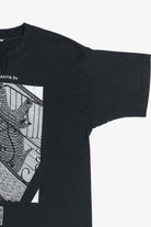 Vintage Stuart Katt "Cat Wants In" "Cat Wants Out" Double Sided Comic T-Shirt (1990s)