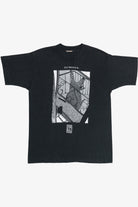Vintage Stuart Katt "Cat Wants In" "Cat Wants Out" Double Sided Comic T-Shirt (1990s)