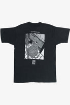 Vintage Stuart Katt "Cat Wants In" "Cat Wants Out" Double Sided Comic T-Shirt (1990s)