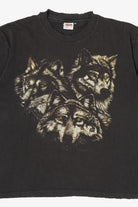 Vintage Distressed Philadelphia Zoo Wolves T-Shirt (1990s)