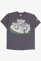 Vintage White Tiger Cubs "Omaha Zoo" T-Shirt (1990s)