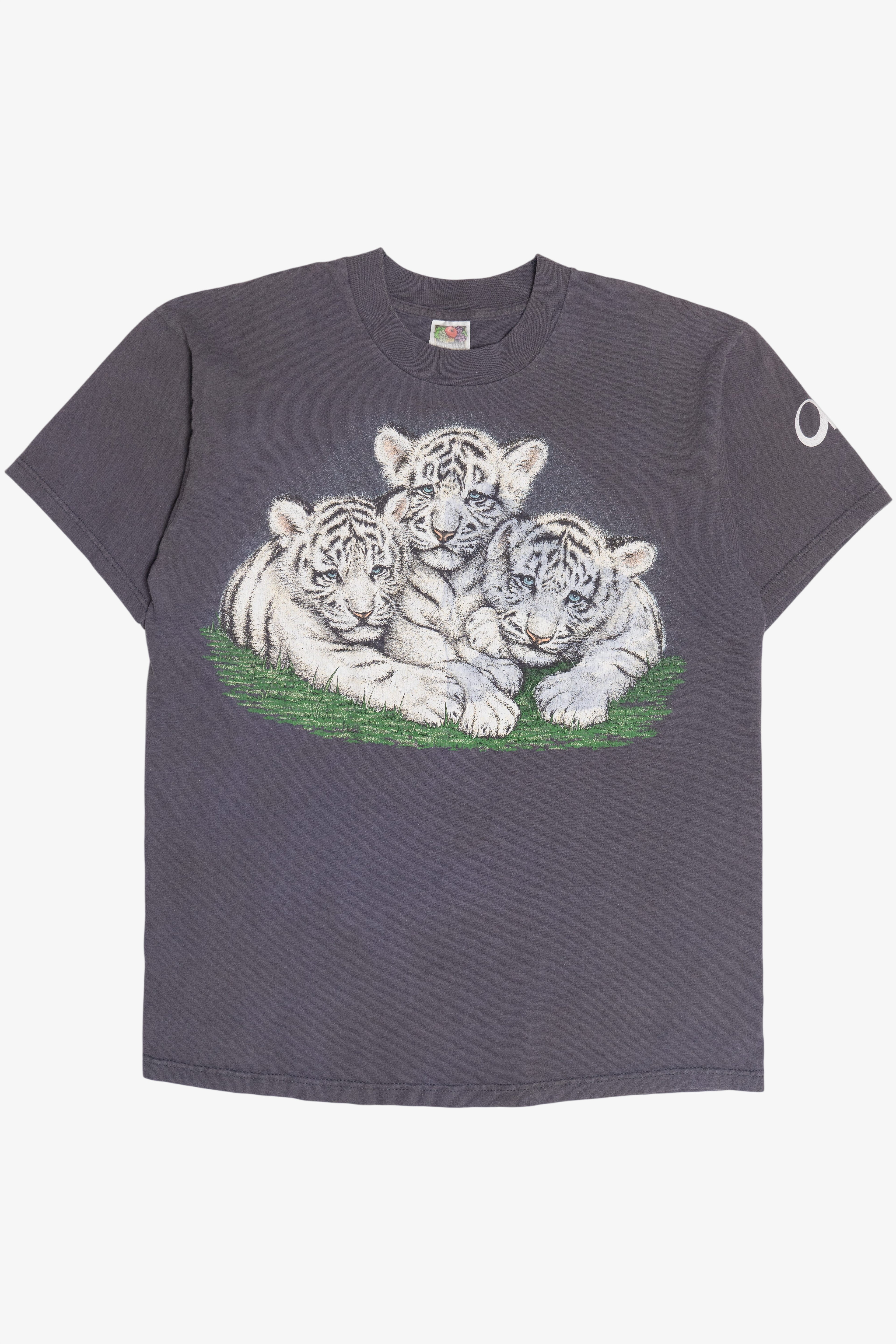 Vintage White Tiger Cubs "Omaha Zoo" T-Shirt (1990s)