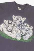 Vintage White Tiger Cubs "Omaha Zoo" T-Shirt (1990s)