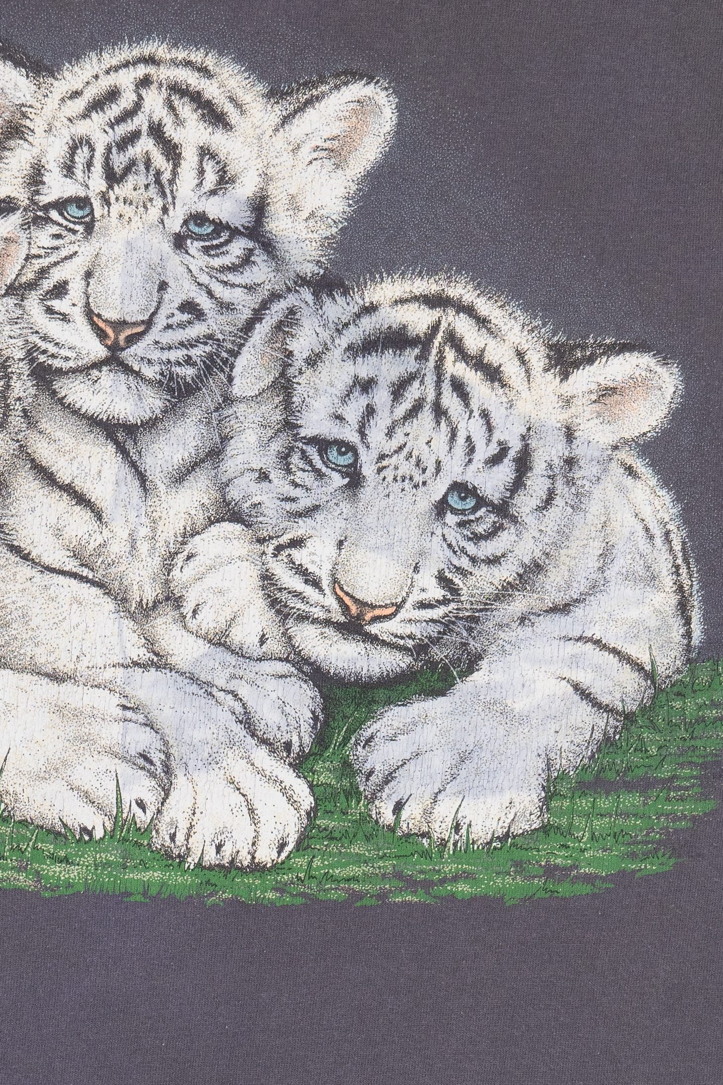 Vintage White Tiger Cubs "Omaha Zoo" T-Shirt (1990s)