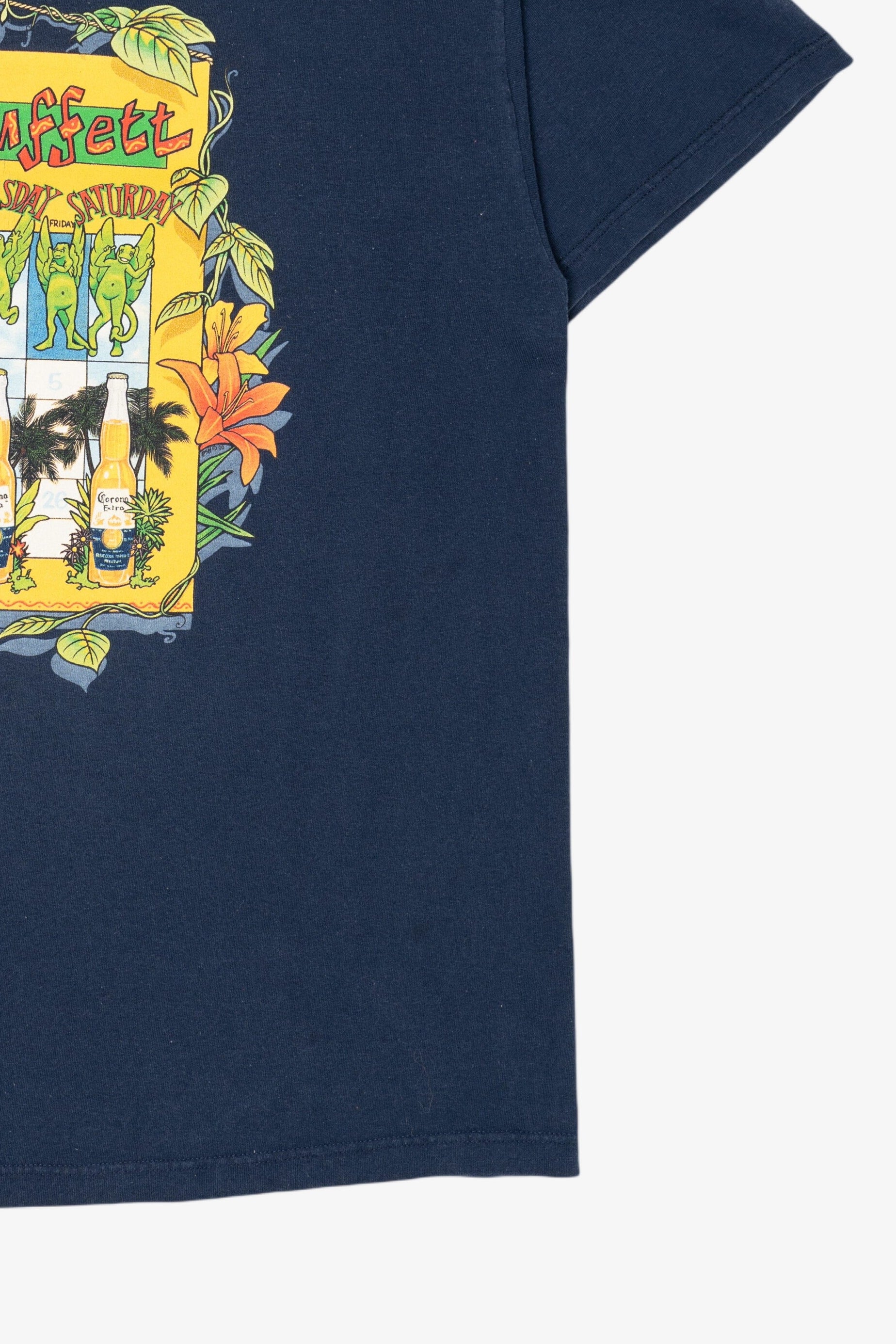 Vintage Jimmy Buffett "Tuesdays Thursdays Saturdays" Corona 2000 Tour T-Shirt (2000s)