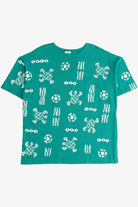 Vintage Turtle & Nature All Over Print T-Shirt (1990s)