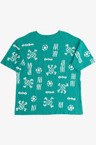 Vintage Turtle & Nature All Over Print T-Shirt (1990s)