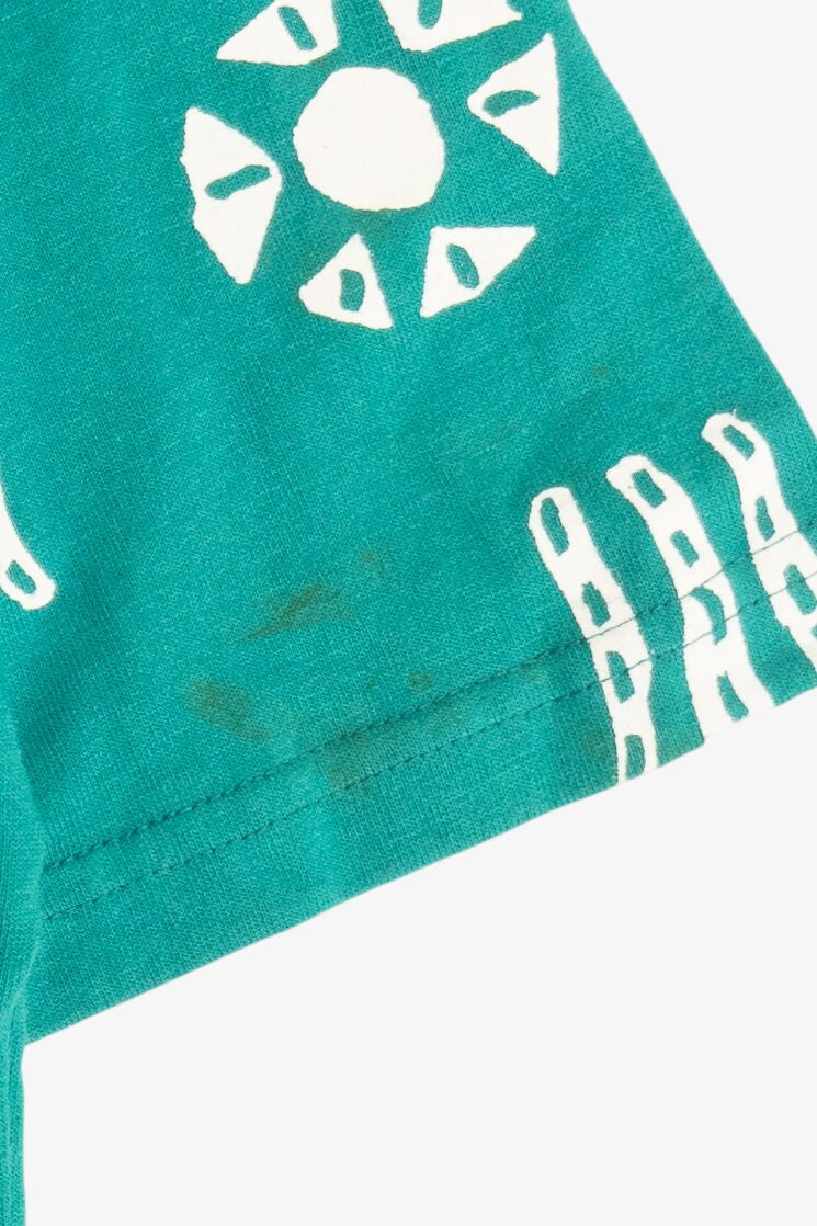 Vintage Turtle & Nature All Over Print T-Shirt (1990s)