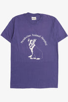 Vintage "Mendocino Animal Hospital" Puppy T-Shirt (1990s)
