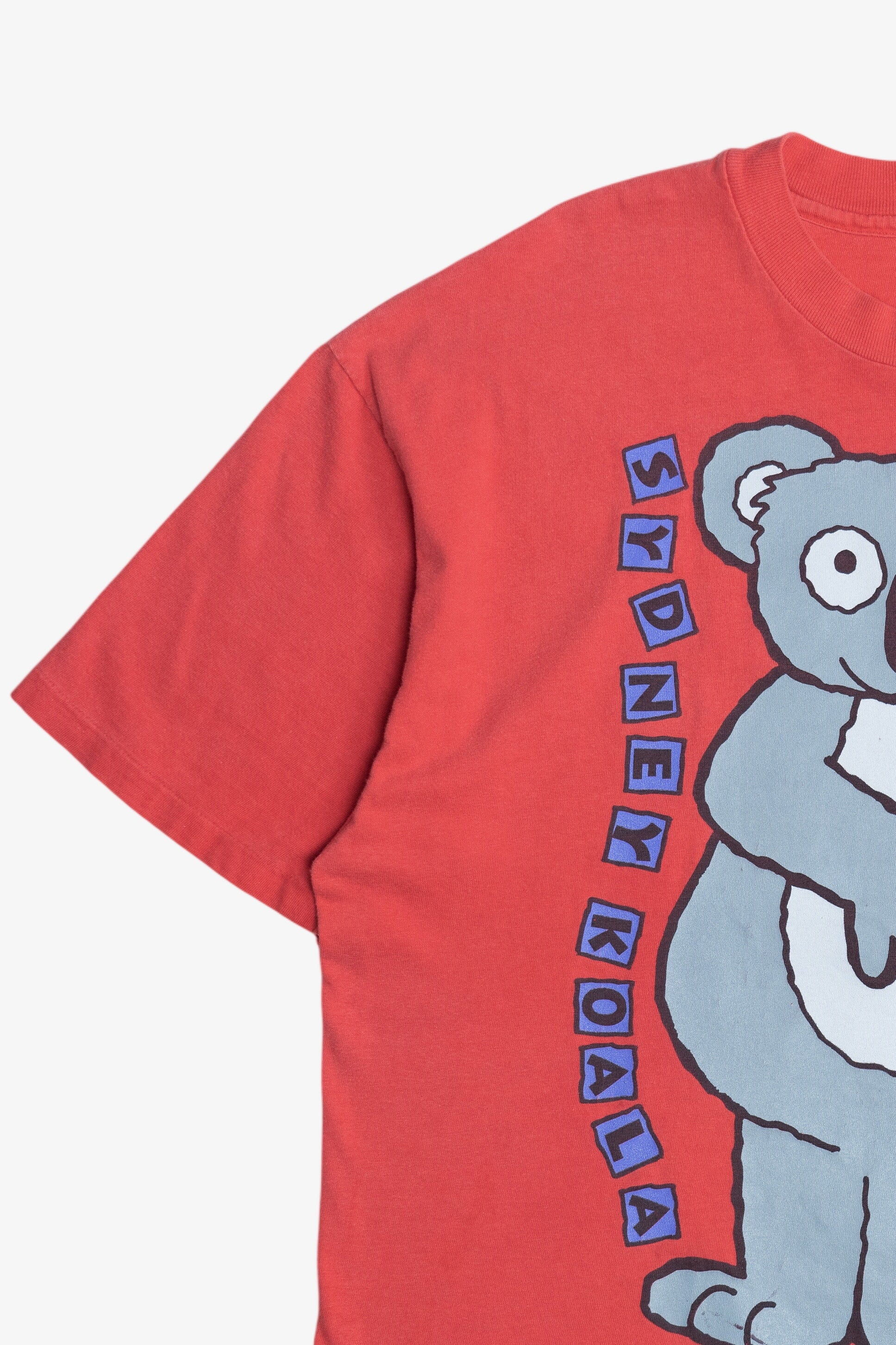 Vintage "Sydney Koala" "San Diego Zoo" Front/Back Print Souvenir T-Shirt (1990s)