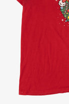 Red Buc-ee's Christmas "Never Calm Always Bright" T-Shirt (2020s)