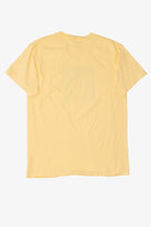 Vintage Yellow "The Love Of An Old Cat" T-Shirt (1990s)