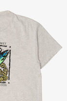 Vintage Light Gray "Pike Place Market" Seattle Washington T-Shirt (1990s)