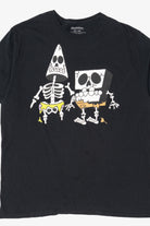 Spongebob Squarepants And Patrick Skeletons T-Shirt (2020s)