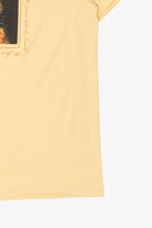 Vintage Yellow "The Love Of An Old Cat" Single Stitch T-Shirt (1990s)