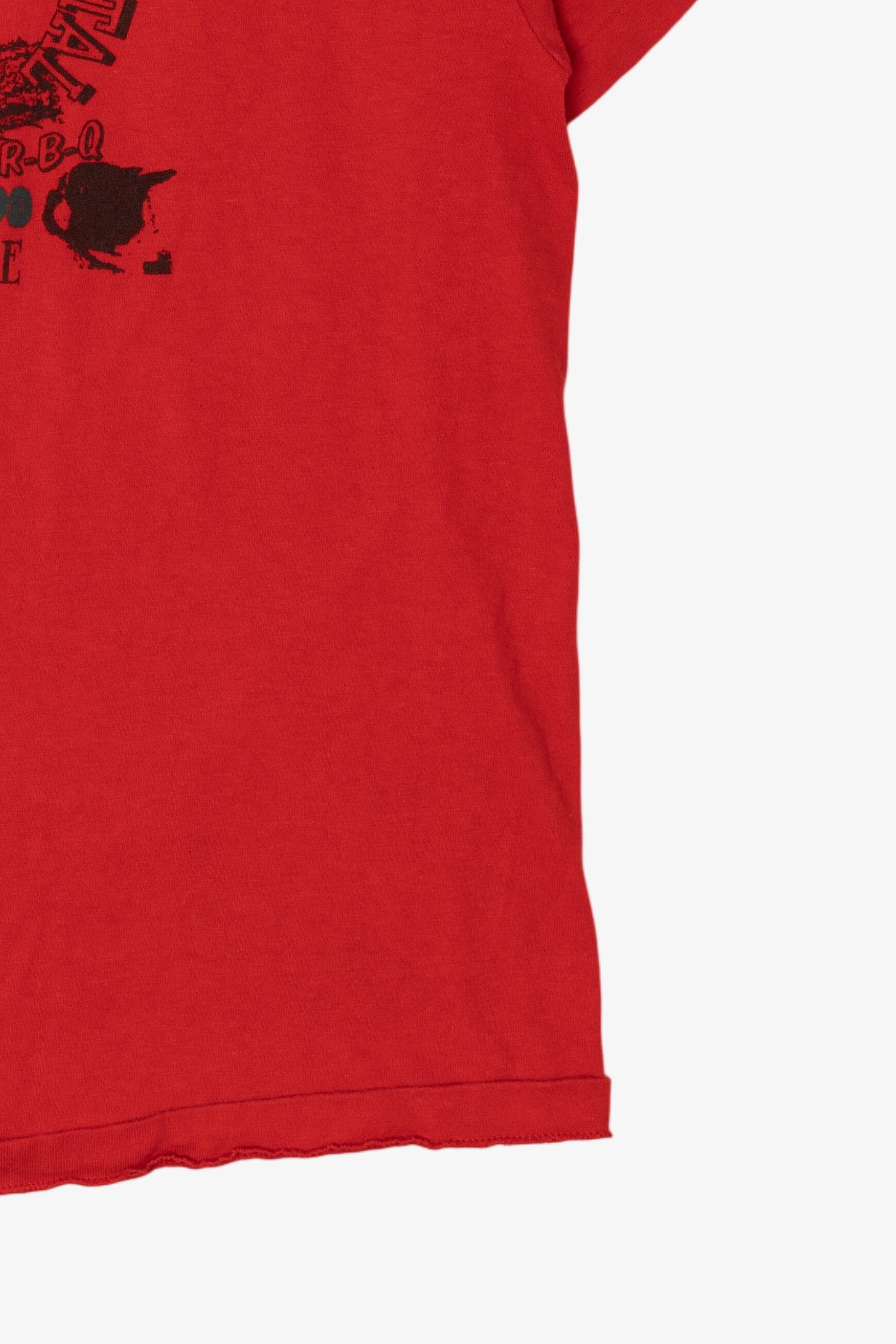 Vintage Red Mendocino Animal Hospital Single Stitch T-Shirt (1990s)