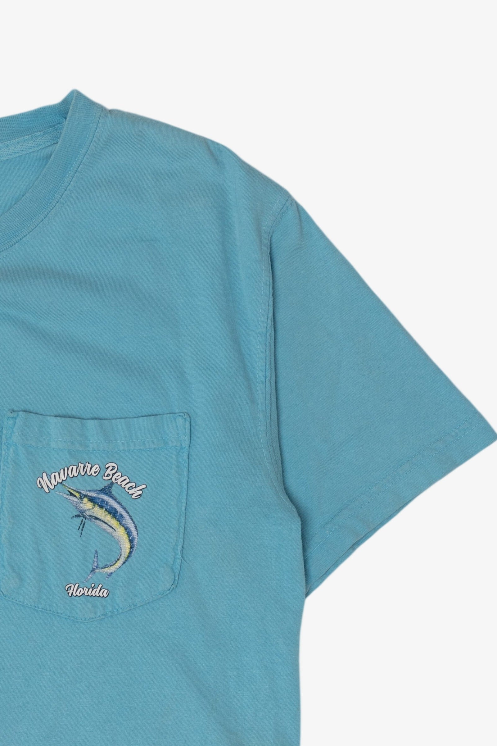Nevarre Beach Florida "Offshore Angler" T-Shirt (2010s)