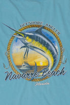 Nevarre Beach Florida "Offshore Angler" T-Shirt (2010s)