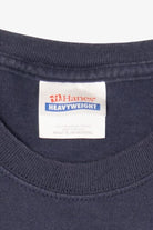 Vintage Navy Blue "America" Bald Eagle T-Shirt (1990s)