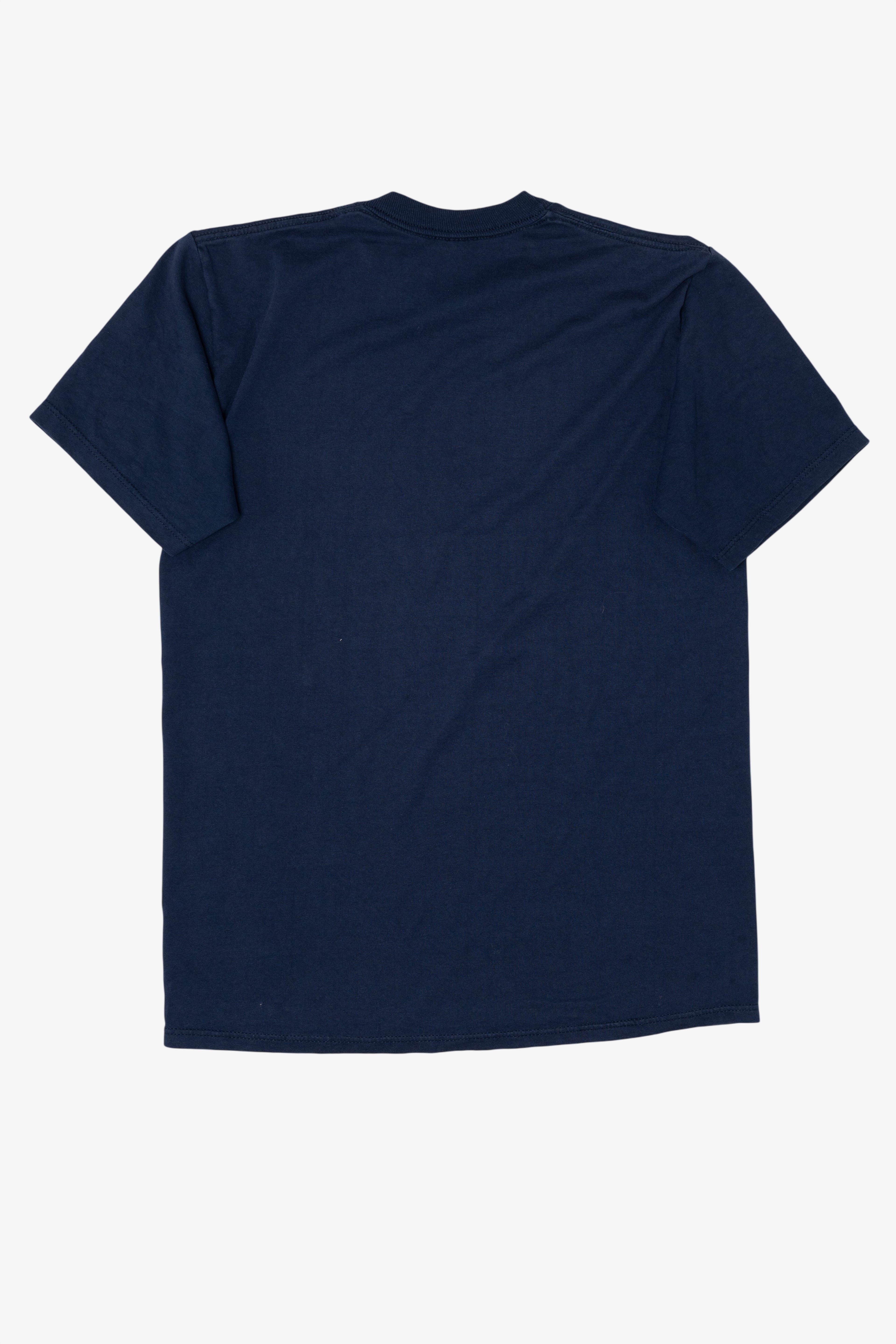 Vintage Navy Blue Wolf And Bears T-Shirt (1990s)