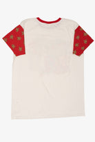 Vintage Christmas Teddy Bears Present Ringer T-Shirt (1990s)
