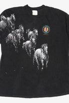 Vintage Wildhorse Saloon Nashville Horses T-Shirt (1990s)