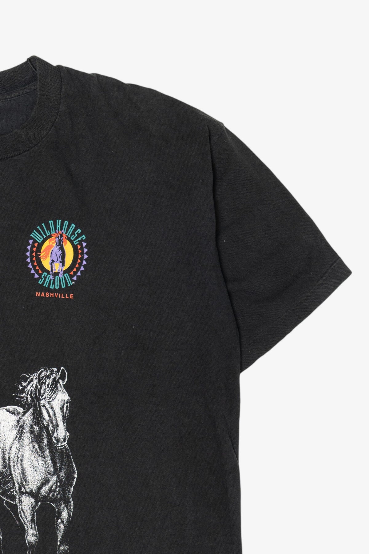 Vintage Wildhorse Saloon Nashville Horses T-Shirt (1990s)