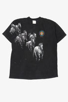 Vintage Wildhorse Saloon Nashville Horses T-Shirt (1990s)
