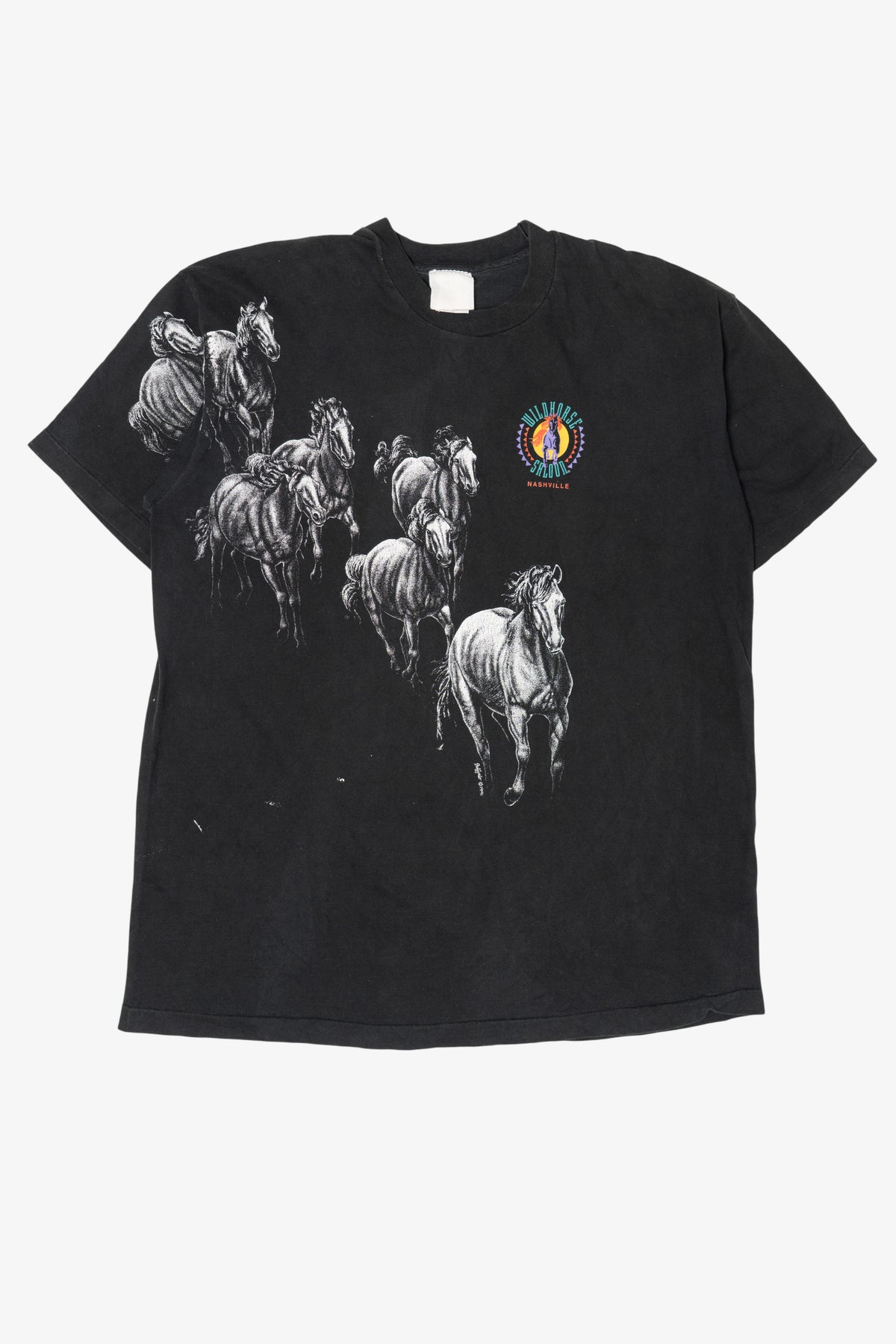 Vintage Wildhorse Saloon Nashville Horses T-Shirt (1990s)