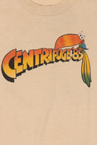 Vintage Beige "Centrifuge '85" Single Stitch T-Shirt (1980s)