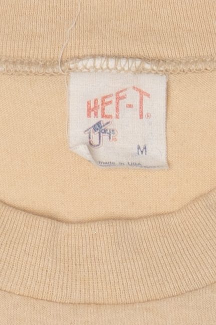 Vintage Beige "Centrifuge '85" Single Stitch T-Shirt (1980s)