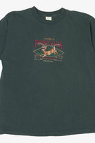 Vintage Embroidered Pennsylvania Wildlife Deer T-Shirt (1990s)