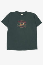 Vintage Embroidered Pennsylvania Wildlife Deer T-Shirt (1990s)