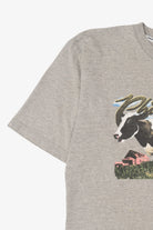 Vintage Gray Phat Farm Cow T-Shirt (2000s)