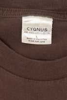 Vintage Dark Brown Cygnus Chinese Dragon And Tiger T-Shirt (1990s)