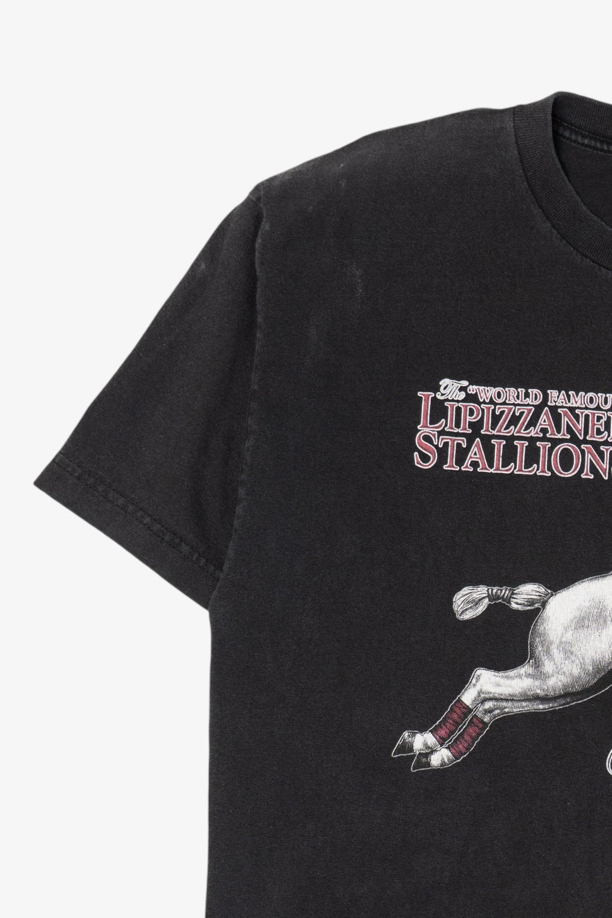 Vintage World Famous Lipizzaner Stallions World Tour T-Shirt (1990s)