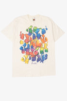 Vintage Rainbow Clownfish "Aruba" T-Shirt (1990s)