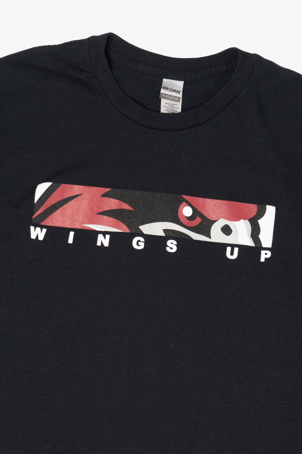 Red Bird "Wings Up" Black T-Shirt (2020s)