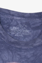 Blue Tie Dye Wolves In Dreamcatcher T-Shirt (2010s)