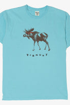 Aqua Moose With Sunglasses "Vermont" T-Shirt (2010s)