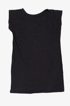 Vintage Parrot "Rio" Black Sleeveless T-Shirt (1990s)