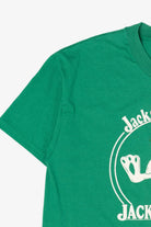 Vintage Green Jackson-Keller Jackrabbits T-Shirt (1990s)