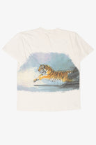 Vintage Tiger Wrap Around Single Stitch T-Shirt (1990s)