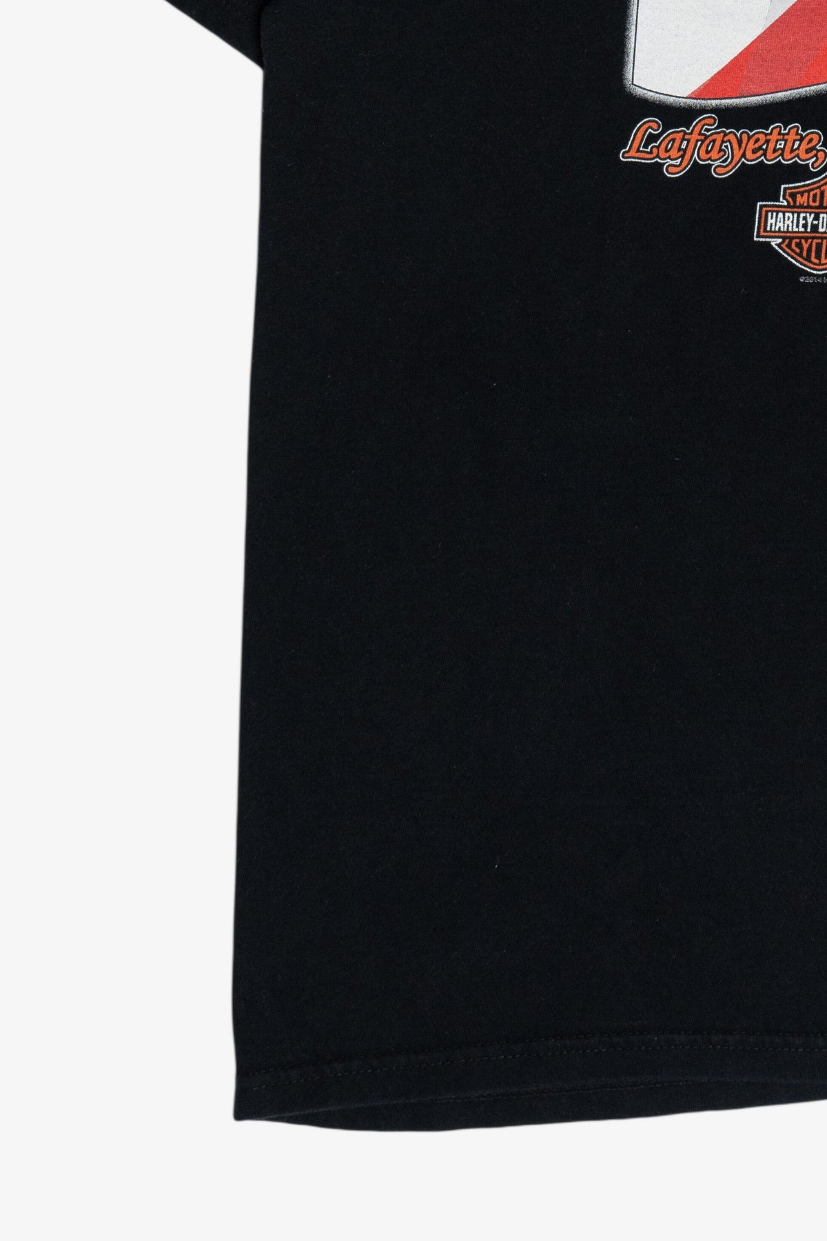 Harley Davidson "Bienvenue" Alligator "Lafayette, LA" T-Shirt (2010s)