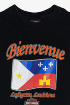 Harley Davidson "Bienvenue" Alligator "Lafayette, LA" T-Shirt (2010s)