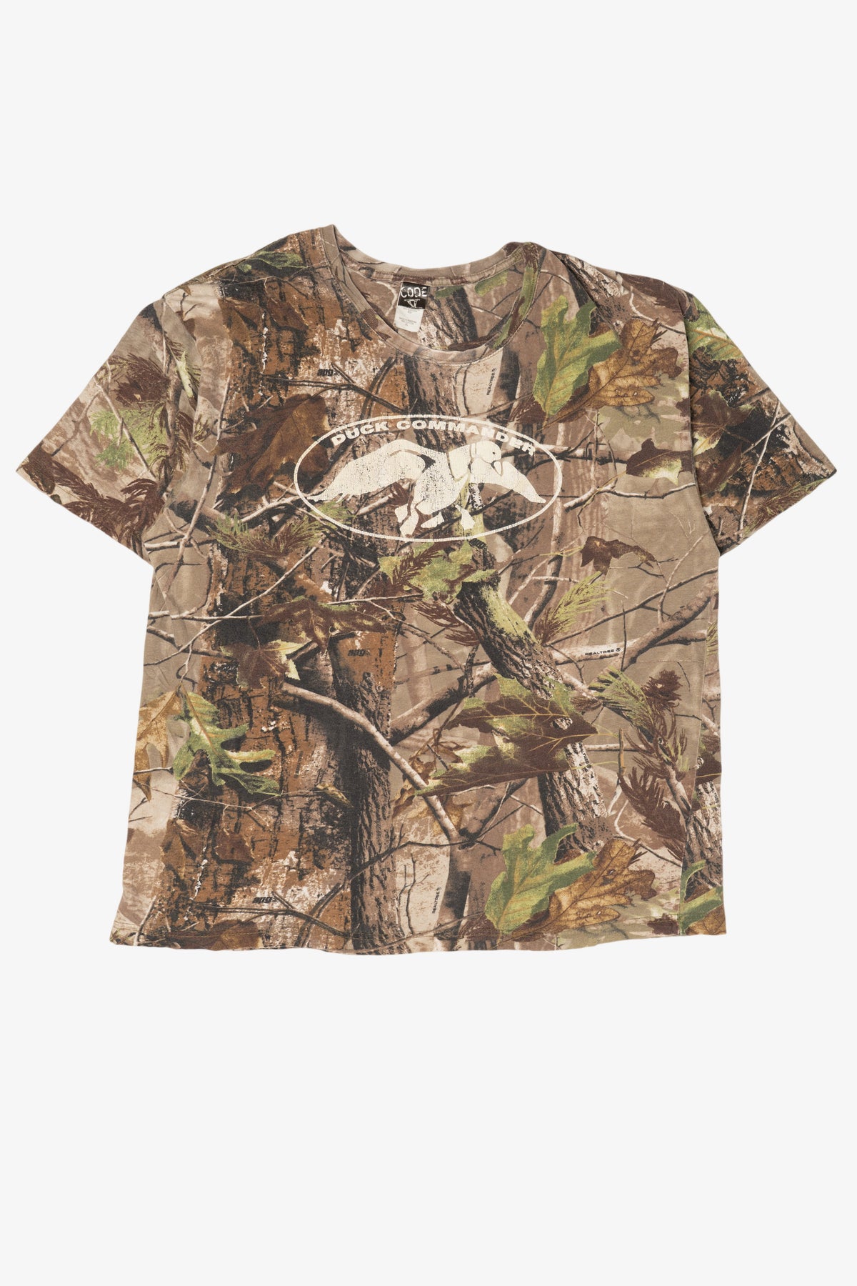 Vintage "Duck Commander" Camouflage Realtree T-Shirt (2000s)