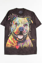 Beware of Pit Bulls Tie Dye T-Shirt