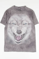 Snarling Wolf Tie Dye T-Shirt
