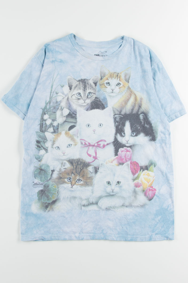 Garden Kitten Tie Dye Tee 1