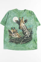 Tree Top Giraffes Tie Dye Tee 1